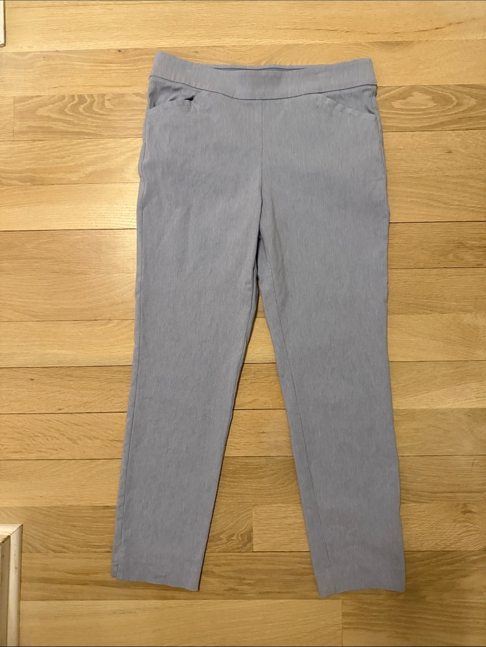 Women's Slim Pull-On Pants in Light Blue
